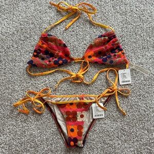 NWT Free People Bikini Set ! (Top: L/ Bottom: Small)